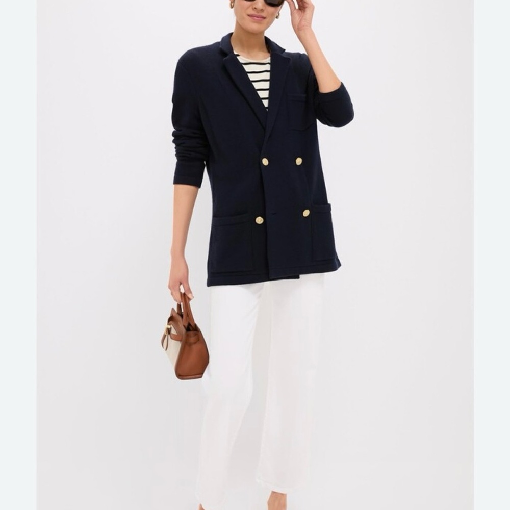 Tuckernuck Navy Cashmere Blazer